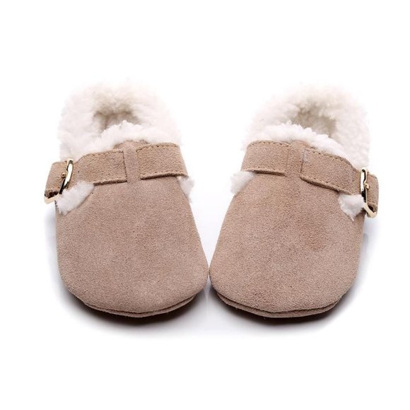 LIGHT BROWN BEIGE BABY TODDLER GIRL SHOES – 6-12m - Picture 2 of 4